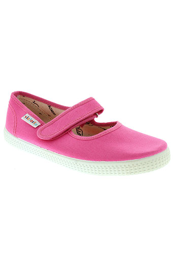 victoria chaussures fille de couleur rose