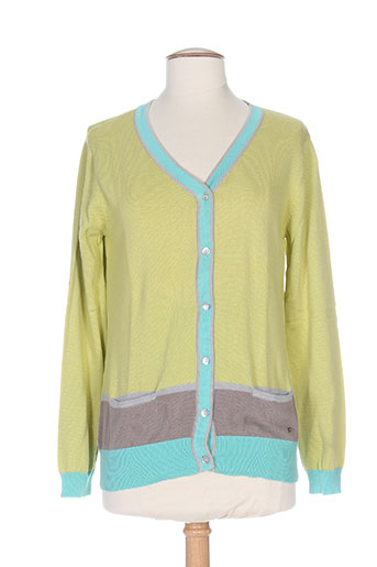 felino gilets femme de couleur vert