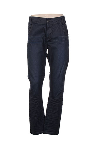 mae mahe jeans homme de couleur bleu