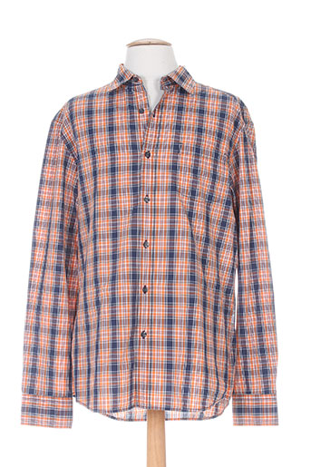 mexx chemises homme de couleur bleu