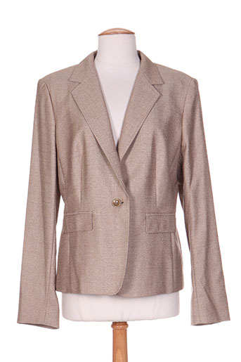 maxmara vestes femme de couleur beige