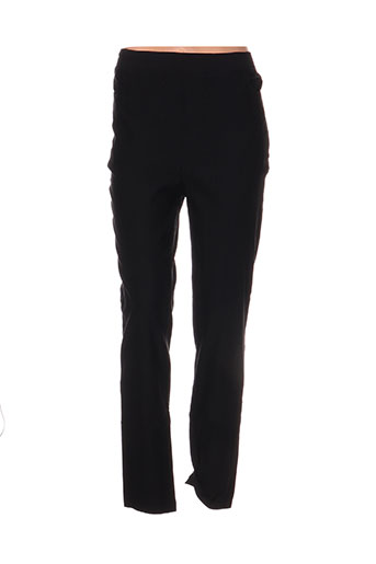 piment rouge pantalons femme de couleur noir