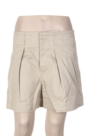 isabel marant shorts / bermudas femme de couleur beige