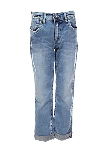 pepe jeans jeans fille de couleur bleu
