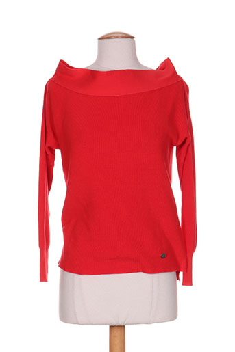 pepe jeans pulls fille de couleur rouge