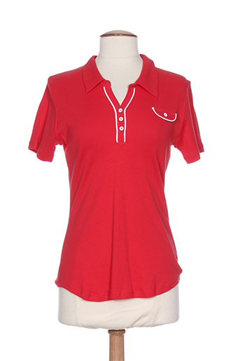 rouge et bleu t-shirts / tops femme de couleur rouge