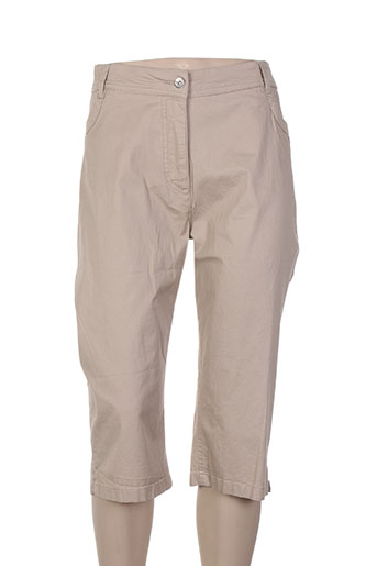 brandtex pantacourts femme de couleur beige