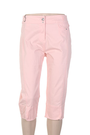 thalassa pantacourts femme de couleur rose