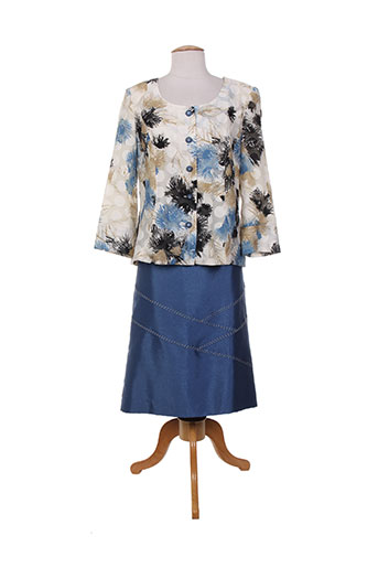 atian ensemble femme de couleur bleu