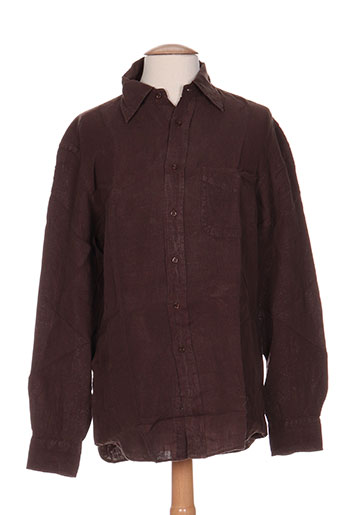 arthur chemises homme de couleur marron