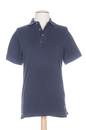camel active t-shirts homme de couleur bleu