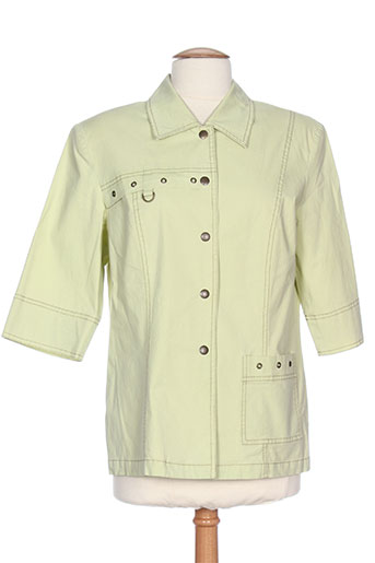 guitard vestes femme de couleur vert