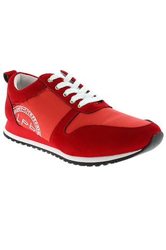 les p'tites bombes chaussures femme de couleur rouge