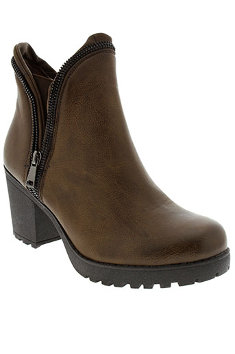 j&j the original chaussures femme de couleur marron