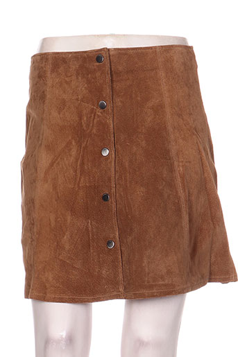 only jupes femme de couleur marron