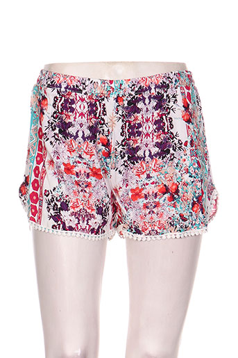ema blue's shorts / bermudas femme de couleur rouge