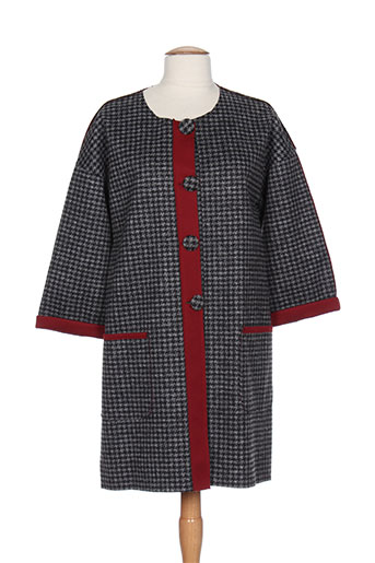 rinascimento manteaux femme de couleur gris