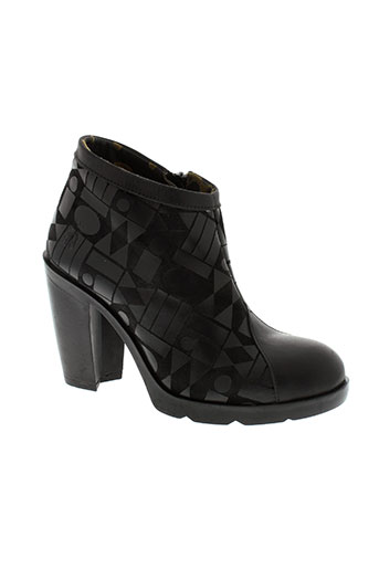 fly london chaussures femme de couleur noir