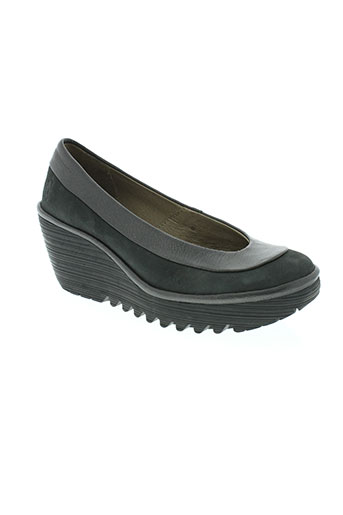 fly london chaussures femme de couleur noir