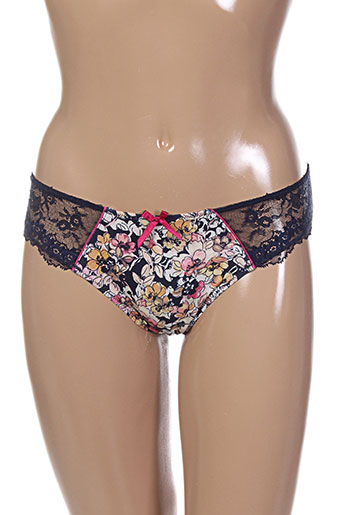 antinea lingerie femme de couleur bleu