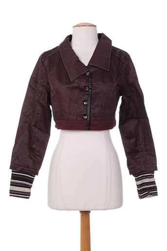 l33 vestes femme de couleur violet