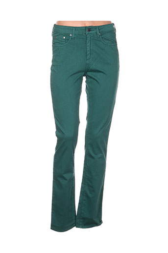 kanope pantalons femme de couleur vert