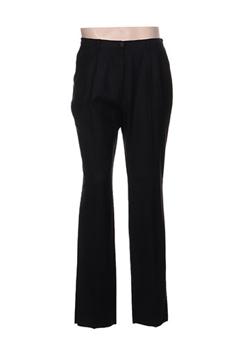 jean delfin pantalons femme de couleur noir