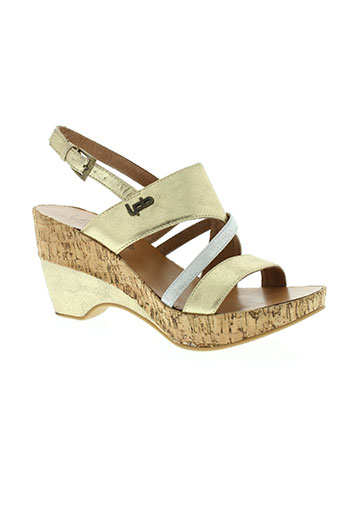 les p'tites bombes chaussures femme de couleur jaune