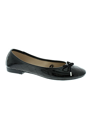 isotoner chaussures femme de couleur noir