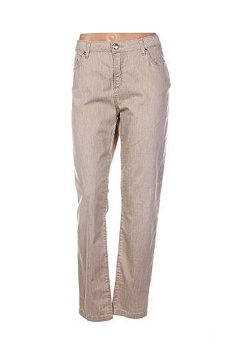 votre nom pantalons femme de couleur beige