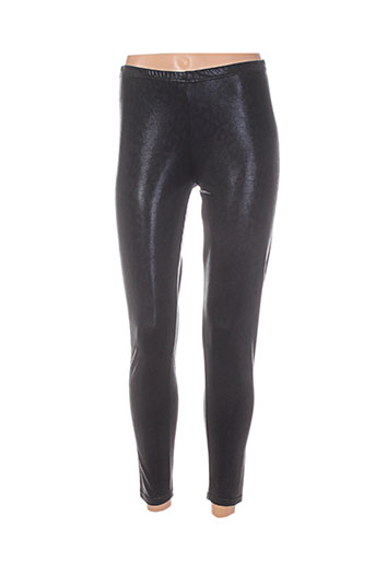 jus d'orange pantalons femme de couleur noir