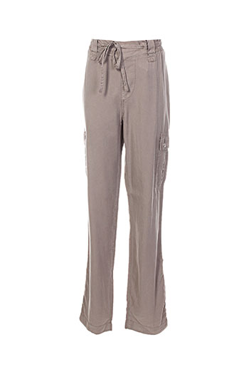 votre nom pantalons femme de couleur marron