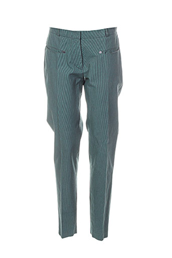 lola pantalons femme de couleur vert