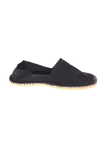 espadrilles chaussures homme de couleur noir