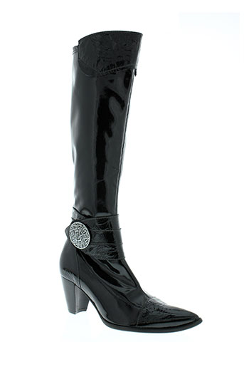 france mode chaussures femme de couleur noir