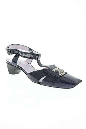 france mode chaussures femme de couleur bleu