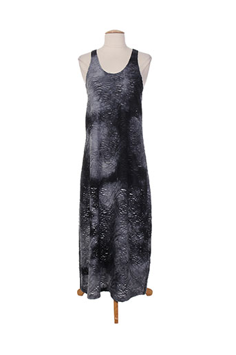 lauren vidal robes femme de couleur gris