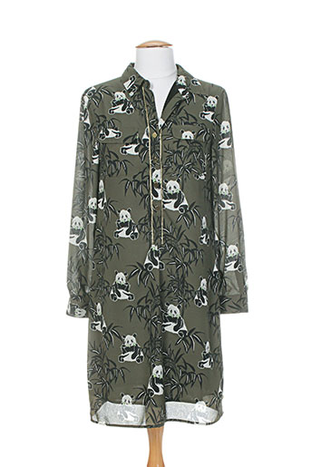 gaudi robes femme de couleur vert