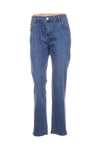 zed jeans jeans femme de couleur bleu