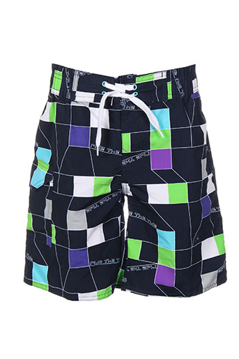 hawaiiam surfing maillots de bain garçon de couleur bleu