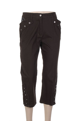 lucchini pantacourts femme de couleur vert