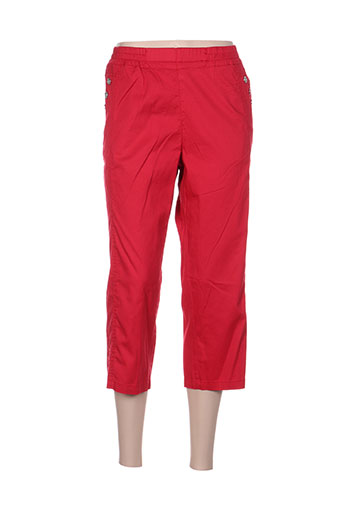 didadi pantacourts femme de couleur rouge