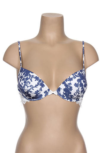 ambra lingerie femme de couleur bleu