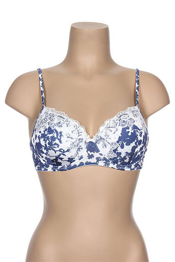 ambra lingerie femme de couleur bleu