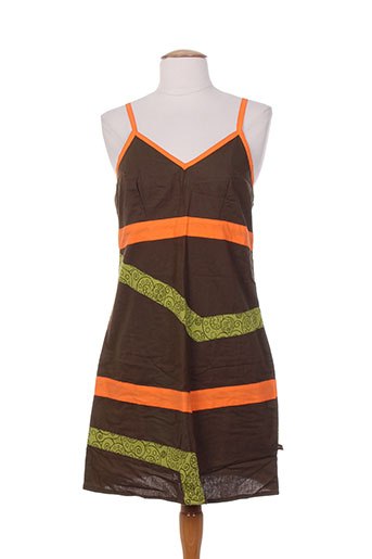 bamboo's robes femme de couleur marron