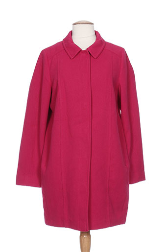benetton manteaux femme de couleur rose