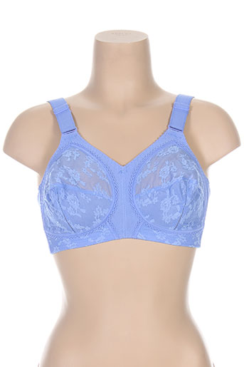 triumph lingerie femme de couleur bleu