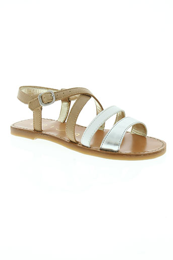 unisa chaussures fille de couleur beige