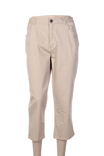 tbs pantacourts femme de couleur beige