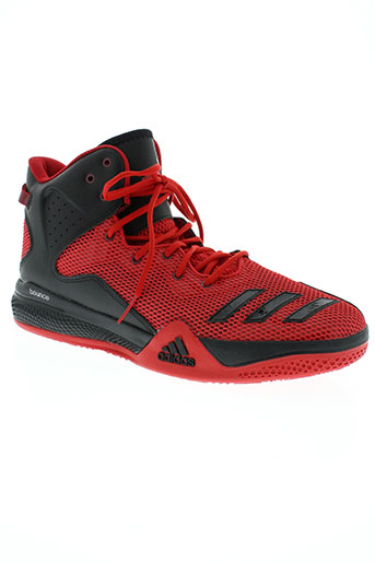 adidas chaussures homme de couleur rouge